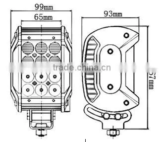 Guangzhou Manufacturer High Quality 4 Rows LED Light Bars off Road Lighting Bar photo-3
