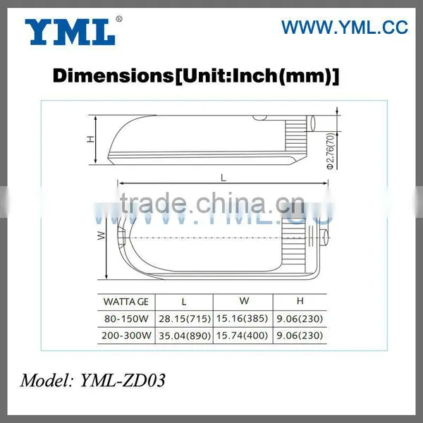 High Power Brightness Induction Street Light Fixture photo-2