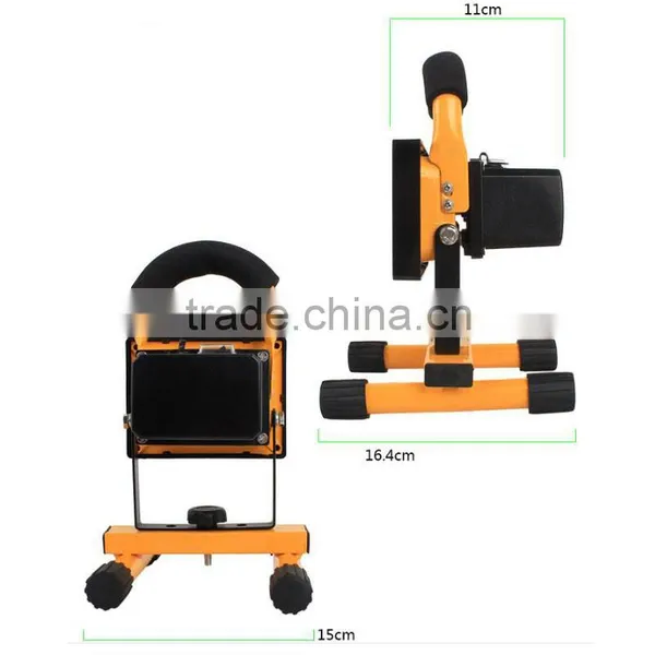 H03 Waterproof 10W Rechargeable Led Flood Light photo-4