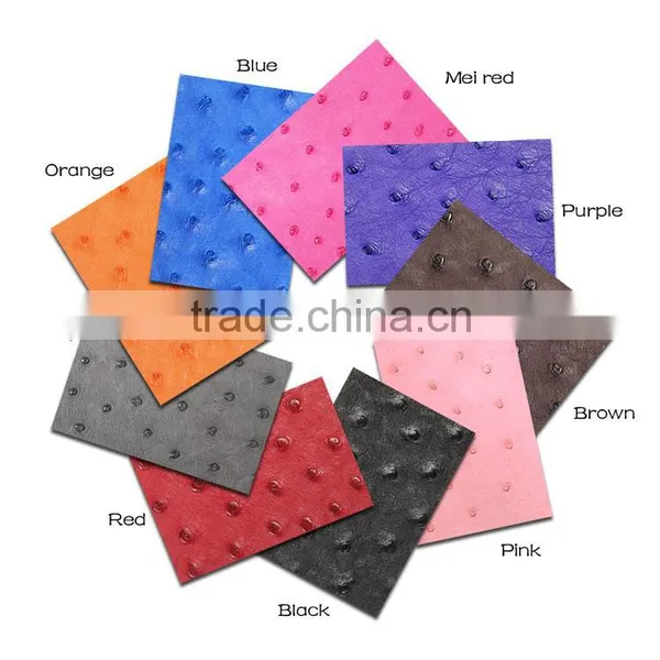 Genuine Ostrich Skin Manufacturers News Orange Ladies Hand Purse photo-5