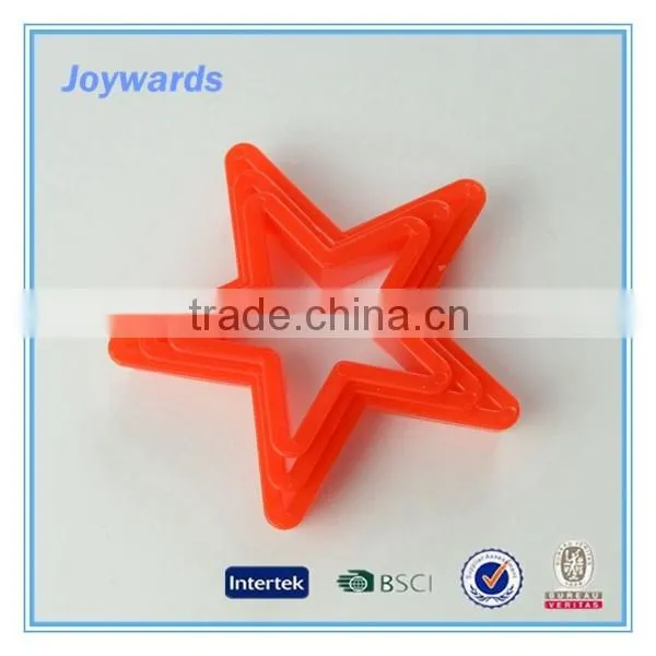 9 Pcs Plastic Cookie Cutter With Different Shapes photo-2