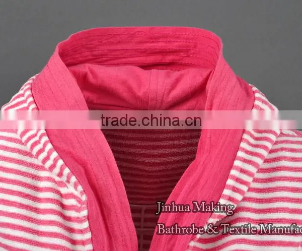 100% Cotton Cheap Velour w Hotel Bathrobe for Woman photo-4
