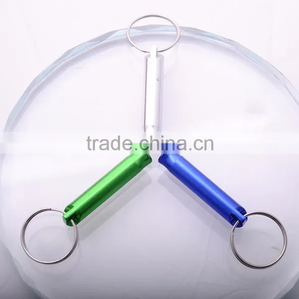 >>>Fashion Lot LED Whistle Simple Key Chain Ring Retro Key Holder Unisex Outdoors Gift Key Chains/ photo-6
