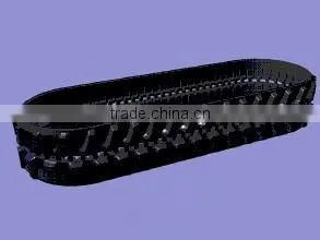 Rubber Track for Mini Excavator Rubber Track Chassis photo-2