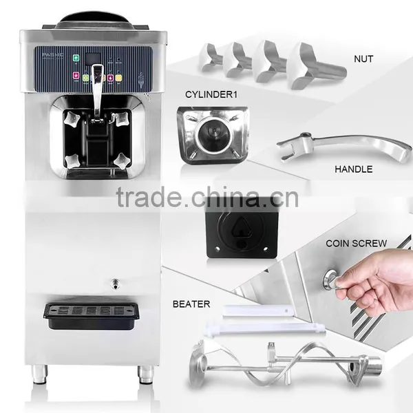 Soft Ice Cream Machineice Cream Machine to Make Frozen Yogurt photo-2