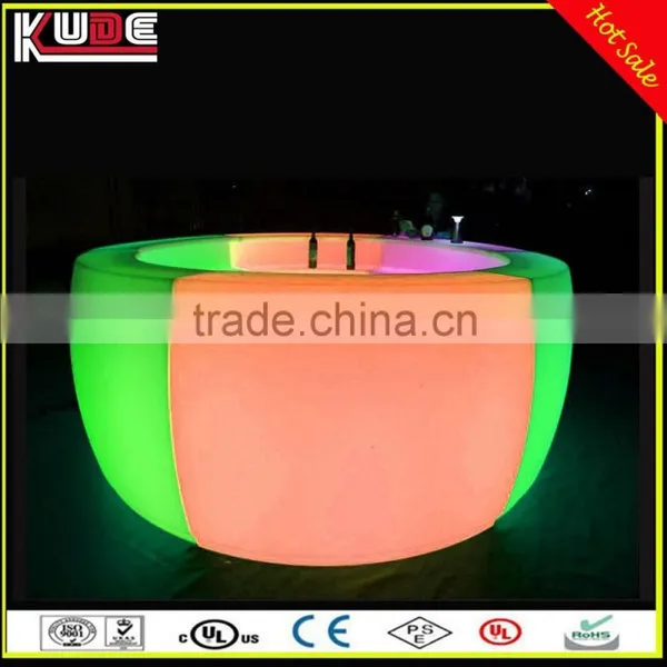 Commercial Furniture Style Modern Illuminated LED Bar Counter Curve Light Bar For Club Party photo-4
