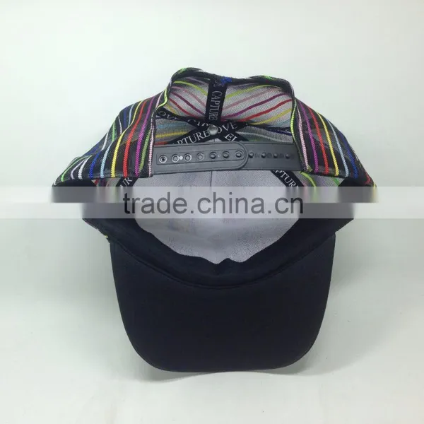 Black Sports Hats Custom Trucker Mesh Baseball Caps Supplier's Choice photo-4