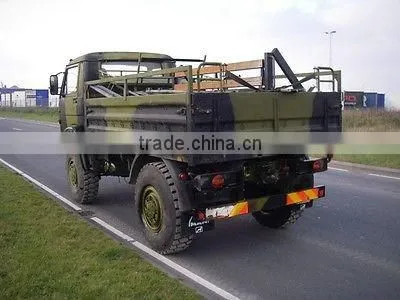 USED TRUCKS - MAN 8-136 EXMILITARY FLAT BED 4X4 (LHD 6146) photo-3