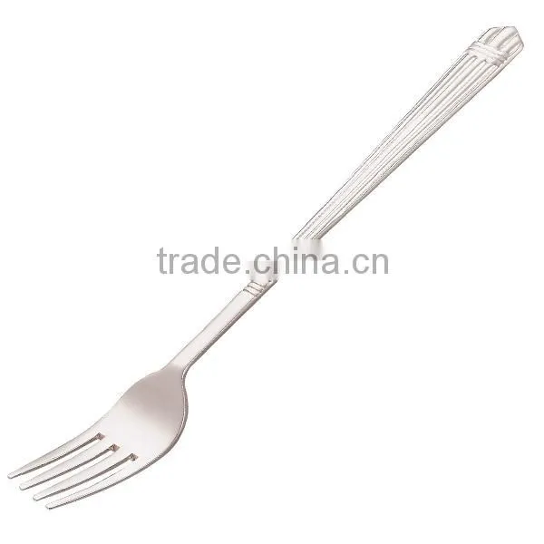 Solid Sterling Silver Fork Meat Fork Serving Fork Service Fork Serve Fork Mirror Finish Serveware for Holiday Dinner photo-2