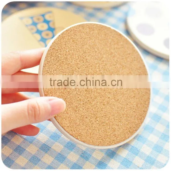 Home Improvement Ecofriendly Custom Print Water Absorbent Ceramic Coaster photo-2