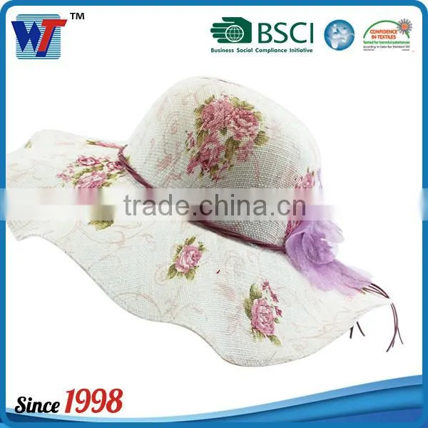 Foldable Golf Straw Made Sun Hats photo-3