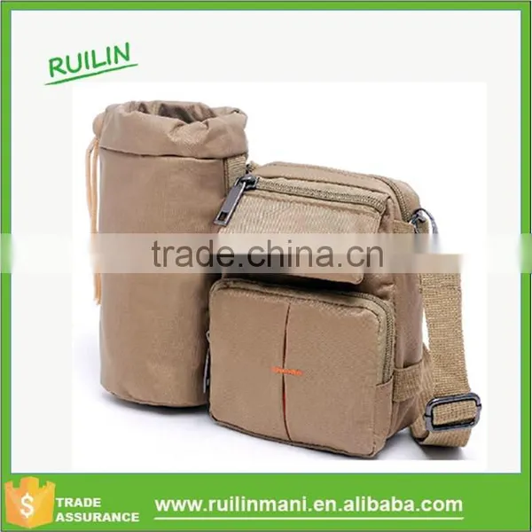 Removable Mens Waist Bag With Bottle Sleeve Combination photo-3
