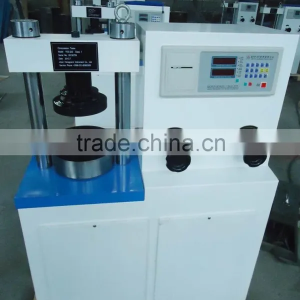 YES-100kn 200kn 300kn Digital Display Cement Compressive Testing Equipment photo-4