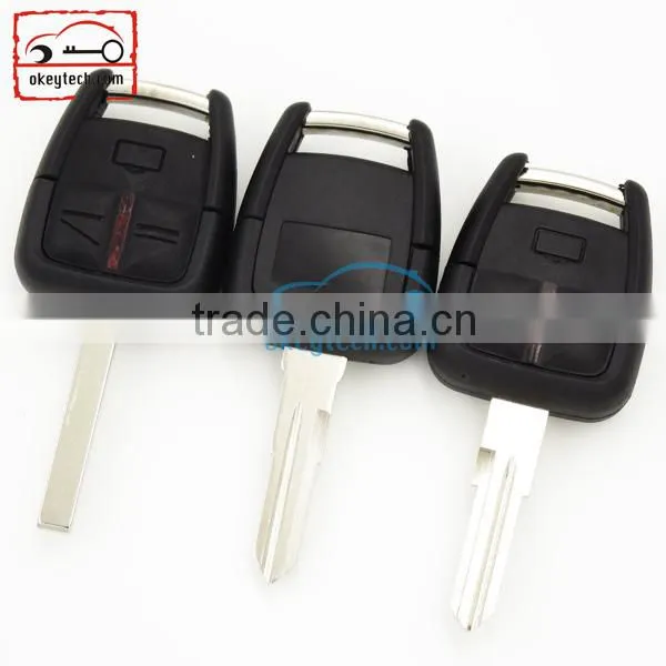 High Quatity Opel Remote Key Cover 3 Button With Left Blank Car Key Opel Remote Key Blanks Custom Blade Key Shell photo-3