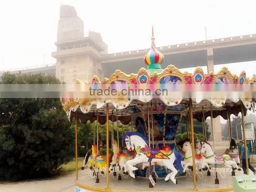 16 Merry go Round , Luxurious Merry go Round for Sale, Monolayer Merry go Round Carousel for Sale photo-2