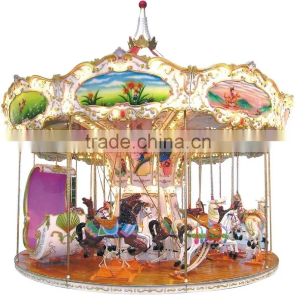 16 Merry go Round , Luxurious Merry go Round for Sale, Monolayer Merry go Round Carousel for Sale photo-6