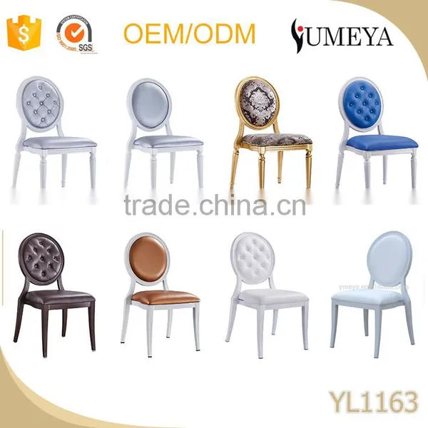 Hotel Furniture Wholesale Luxury Aluminum Dining Ghost Chairs Louis Wedding Stacking Banquet Chair photo-5