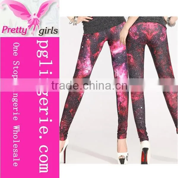 2015 Women 3d Printed Leggings,Aurora Skye Galaxy Leggings,Aurora Skye Galaxy Leggings photo-3