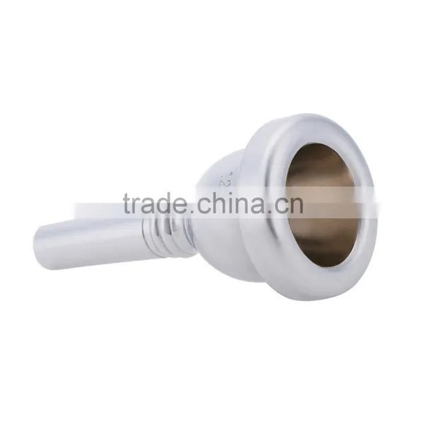 Nickel-Plated Copper Alto Trombone Mouthpiece 12C Small Shank photo-3