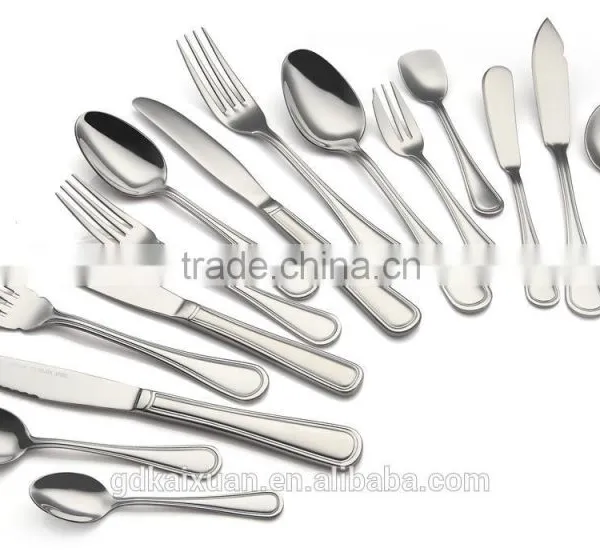 Hot Sale Promotional High-Grade Mirror Polish 18/10 Used In Hotel And Restaurant Stainless Steel Cutlery KX-S025 photo-2