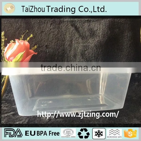 Manufacturer Support Useful Plastic Food Container/disposable Food Box/food Packaging Tray photo-3