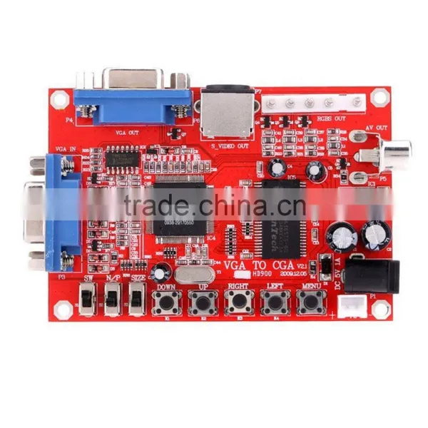 VGA TO CGA CVBS S-VIDEO CONVERTER PC to VGA Video Game Converter photo-2