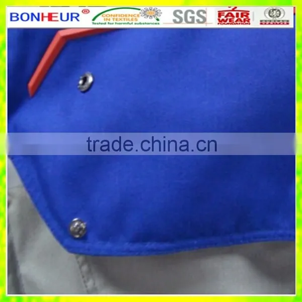 Polycotton Fabric for Workwear Overalls Safty Winter photo-2
