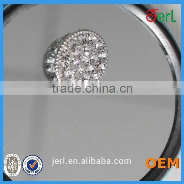 Wholesale Fashion Rhinestone Round Button for Wedding Bouquet Decoration photo-5