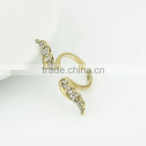 Fashion Engagement Ring Jewellery Wing Rings photo-3