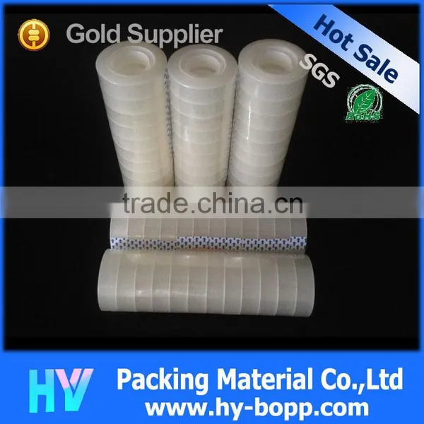 High Quality Bopp Film Strong Adhesion Easy Tear Clear Stationary Tape photo-2