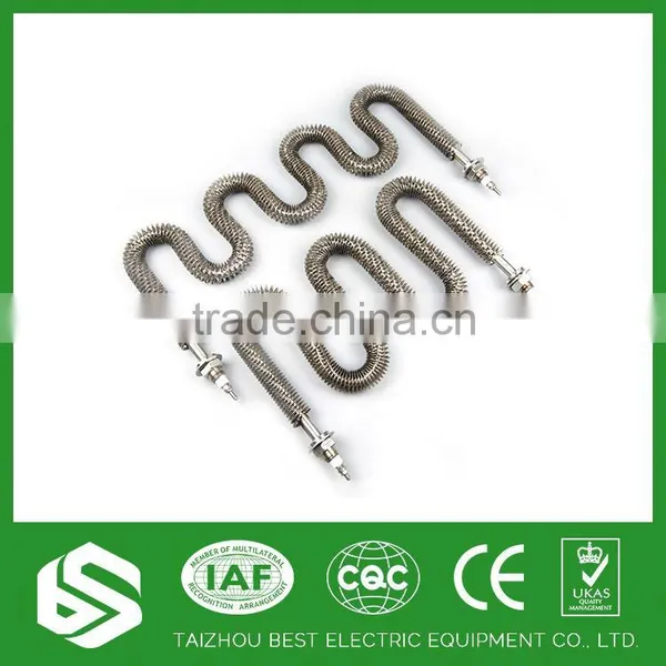 Durable CE,UL Standard Finned Tubular Element for Heating