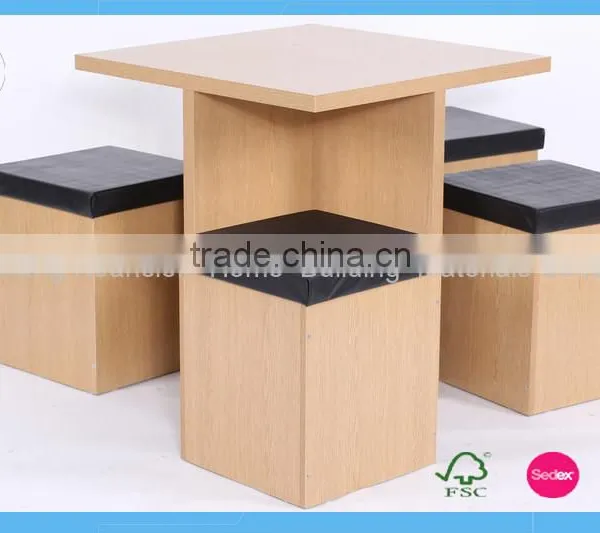 Best Selling Fashion Style 4 Seater Dining Table and Chairs photo-5