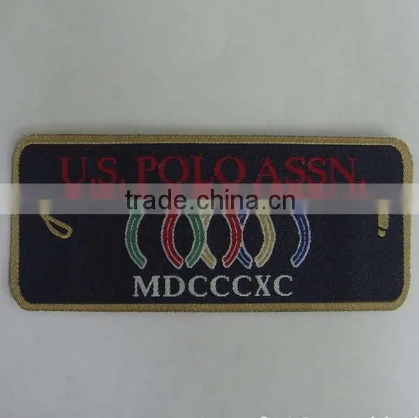 2016 Hot Sale Making Weaving Clothing Label,custom Sewing on Garment Label photo-2