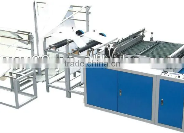 Air bubble foil pouch making machine