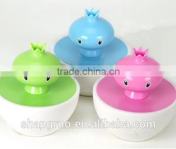 Mini small pomegranate USB Household air purification ultrasonic humidifier