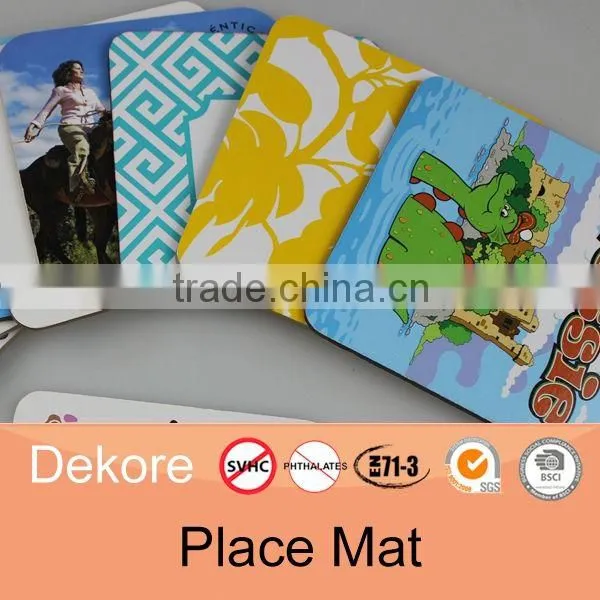 Placemat Dog Placemat Waterproof Placemats