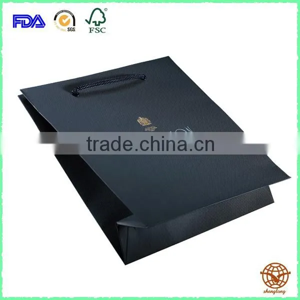 Customized Special Paper Carrier Bag With Rope Handle