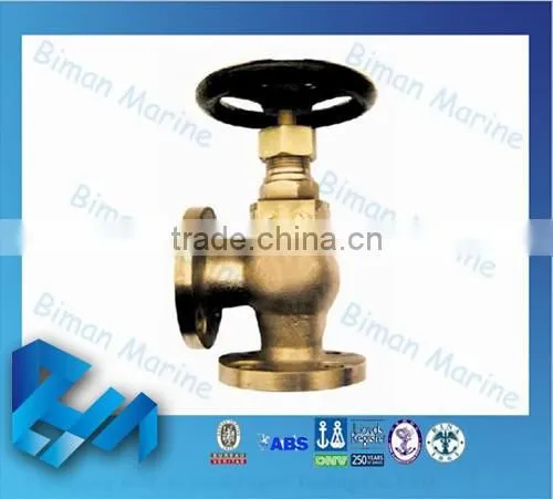 Marine Bronze Angle Globe Valve/ Water Stop Valve