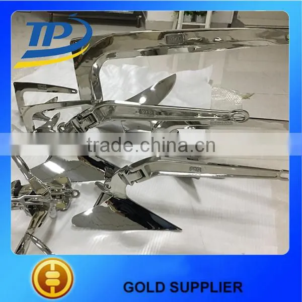 Tuopu Stainless Steel Swivel Plough Anchor for Boat Plow Style Boat Anchor photo-4