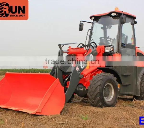 Everun Farm Tools ER20 Small Wheel Loader ,Excavaor With Pallet Forks photo-3