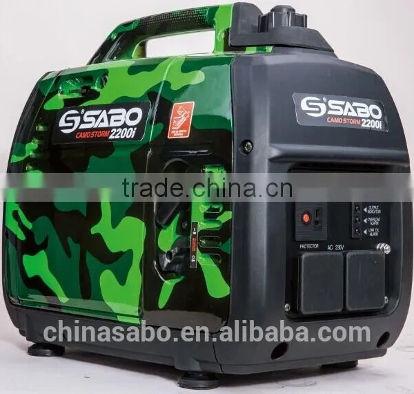 Single Phase Invert Inverter Gasoline Generator Green Product photo-2