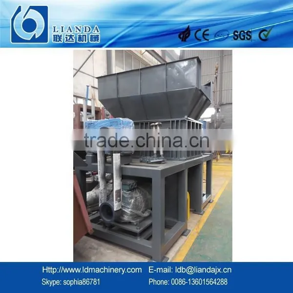 Waste Films/Hard Materials Single and Double Shaft Shredder Machine photo-2