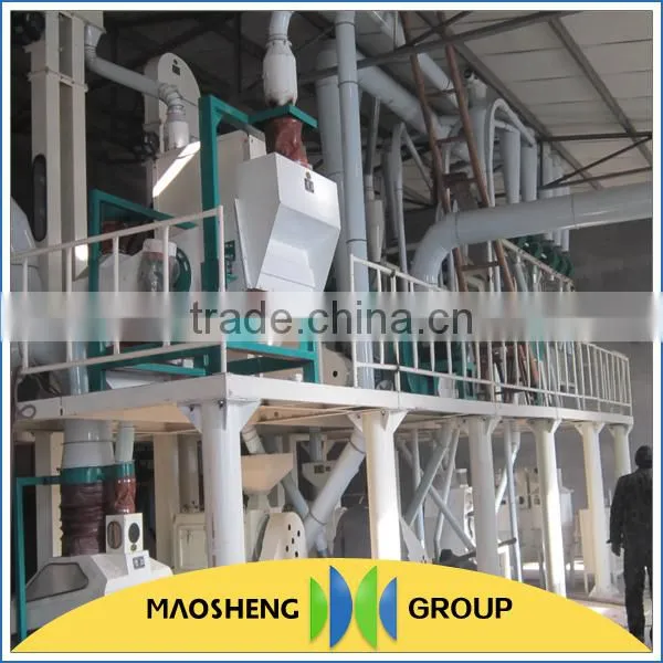 Maosheng Brand Easy Operation Grain Processing Machinery