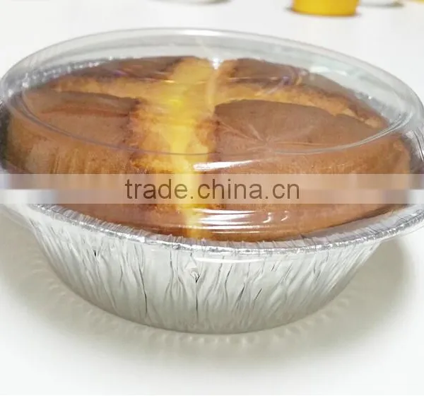 Custom Bops Material Transparent Blister Round Plastic Cover for Foil Bowl photo-3