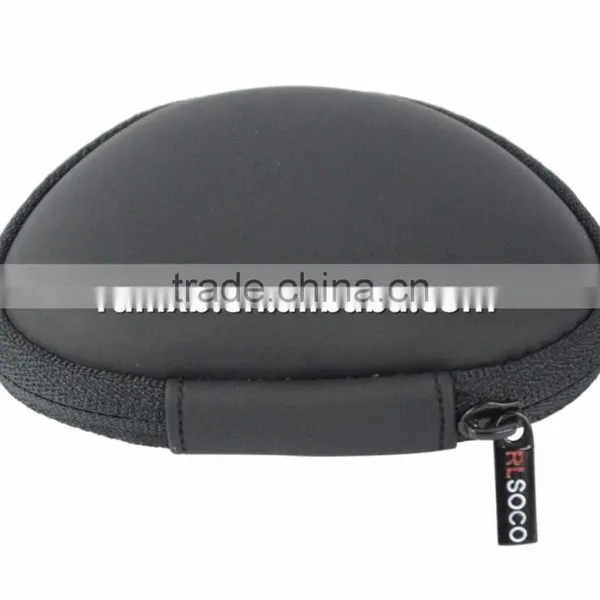 Digital Exports Rolling Earphone Bag, Promotion Earphones Case, Earphones Bag Case Earphone Case Classical Black Case photo-6