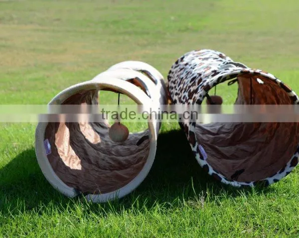 2016Toy Cat Play Tunnel/Exercising Collapsible 1 Way Pet Play Tunnel photo-2