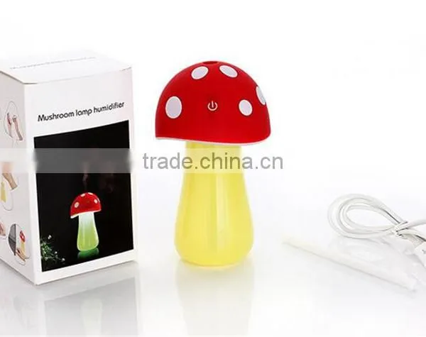CT-738 Mini USB Humidifier Mushroom Humidifier Nightlights Humidifier Water Bottle photo-6