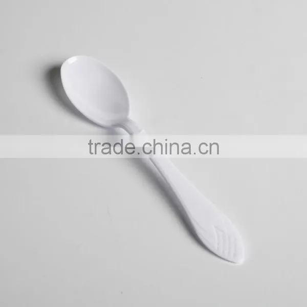 Plastic Disposable Mini Spoon Plastic Small Spoon Ice Cream Spoon photo-2