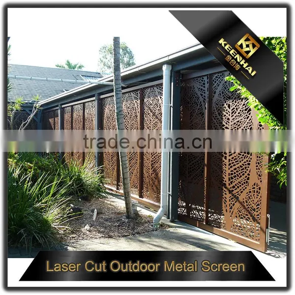 Architectural Laser Cut Aluminum Decorative Outdoor Garden Yard Fencing photo-4