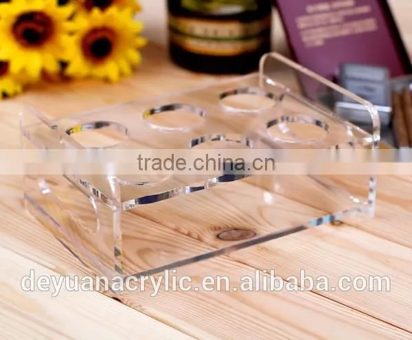 Best Price Rectangle Acrylic Bullet Shot Glass Display Holders photo-2